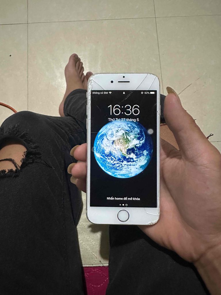Apple iPhone 6 16GB Bạc Đã dùng. Mua bán Điện thoại tại Huyện Yên Bình Yên Bái được đăng bởi Nguyễn Viết Phú hình 1