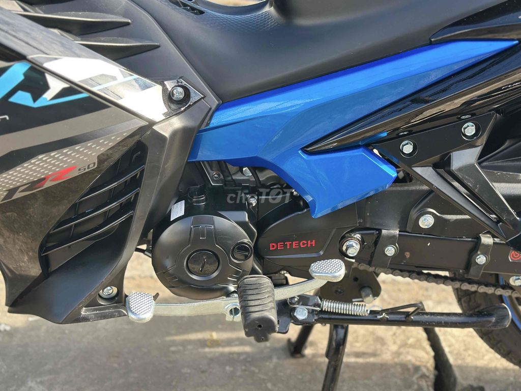 Detech Exciter 50cc 2025 Xanh 87 km. Mua bán Xe máy tại Huyện Châu Thành Sóc Trăng được đăng bởi Dịch Vụ Cầm Xe Đức Lan  hình 6