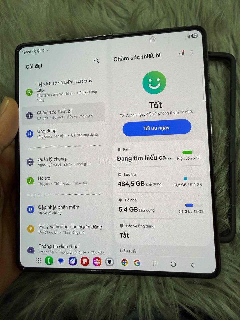 Samsung Galaxy Z Fold 5 512GB Việt Nam. Mua bán Điện thoại tại Thành phố Thủ Đức Tp Hồ Chí Minh được đăng bởi đỗ huy hình 1