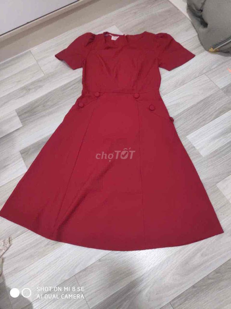 Đầm Nữ Đỏ size S, M Đã sử dụng. Mua bán Quần áo tại Huyện Bình Chánh Tp Hồ Chí Minh được đăng bởi Nguyễn Thị Liên hình 1