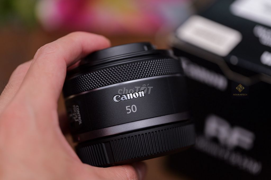 Canon RF 50F1.8 Đen Fullbox BH hãng. Mua bán Máy ảnh, Máy quay tại Quận 3 Tp Hồ Chí Minh được đăng bởi NOVA HITECH hình 1