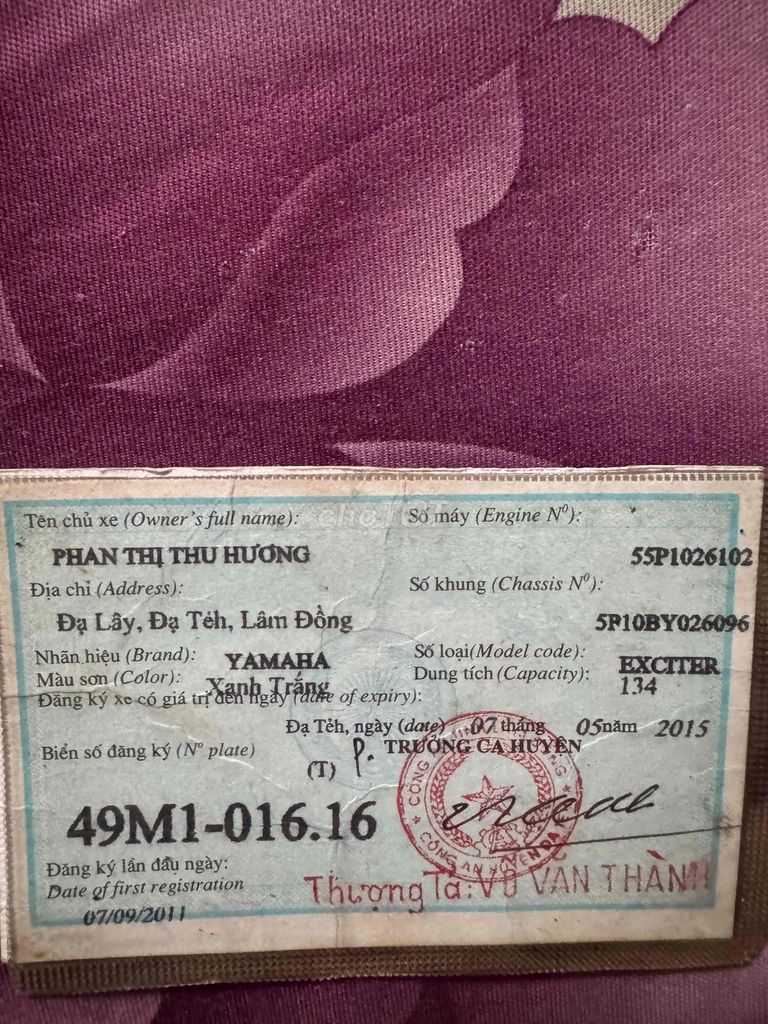 exciter 135. Mua bán Xe máy tại Huyện Di Linh Lâm Đồng được đăng bởi hủy huy hình 5