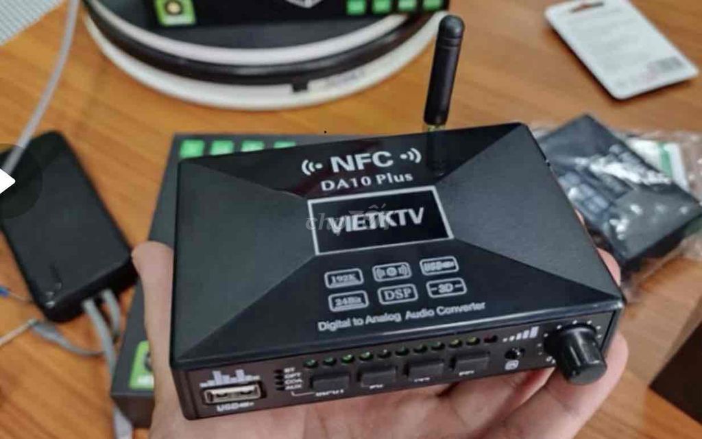 Đầu giải mã VIETKTV DA10 Plus Đen Đã sử dụng. Mua bán Tivi, Âm thanh tại Thành phố Hải Dương Hải Dương được đăng bởi Minh Tuấn hình 1