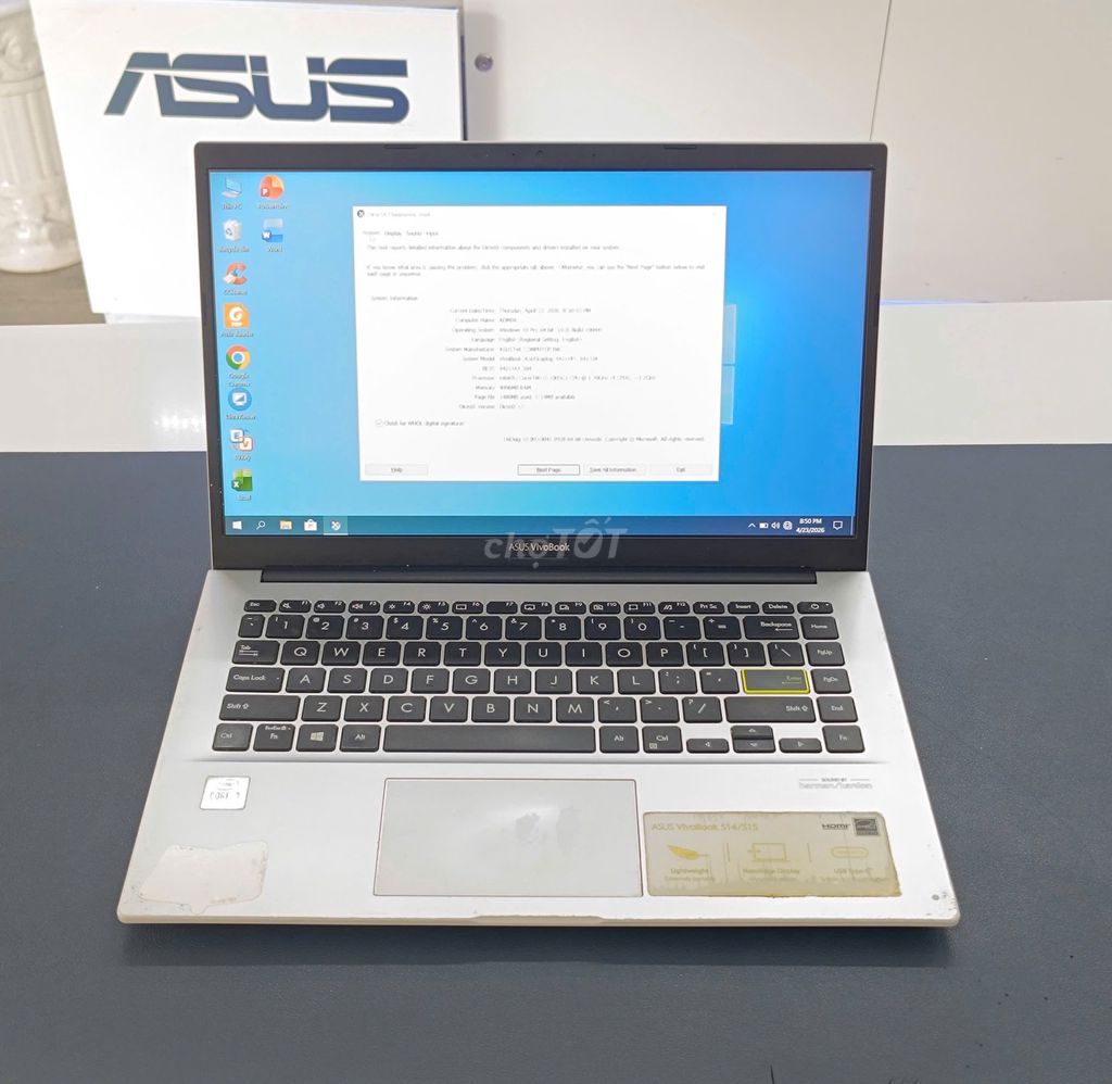 Asus X413JA | i3-1005G1 | 4GB | 128GB | Màn FHD. Mua bán Laptop tại Quận Hải Châu Đà Nẵng được đăng bởi TTCenter 484 NÚI THÀNH hình 1