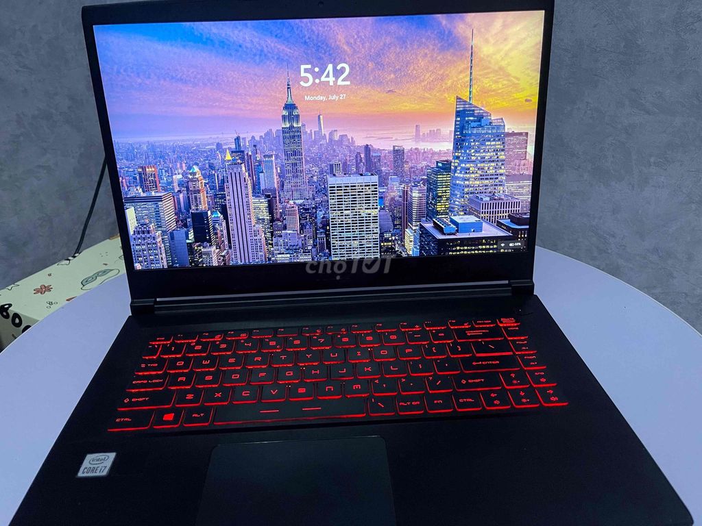 MSI GF65 Thin Intel Core i7 15.6 inch Đen. Mua bán Laptop tại Quận Bình Thạnh Tp Hồ Chí Minh được đăng bởi Yu Yu hình 1