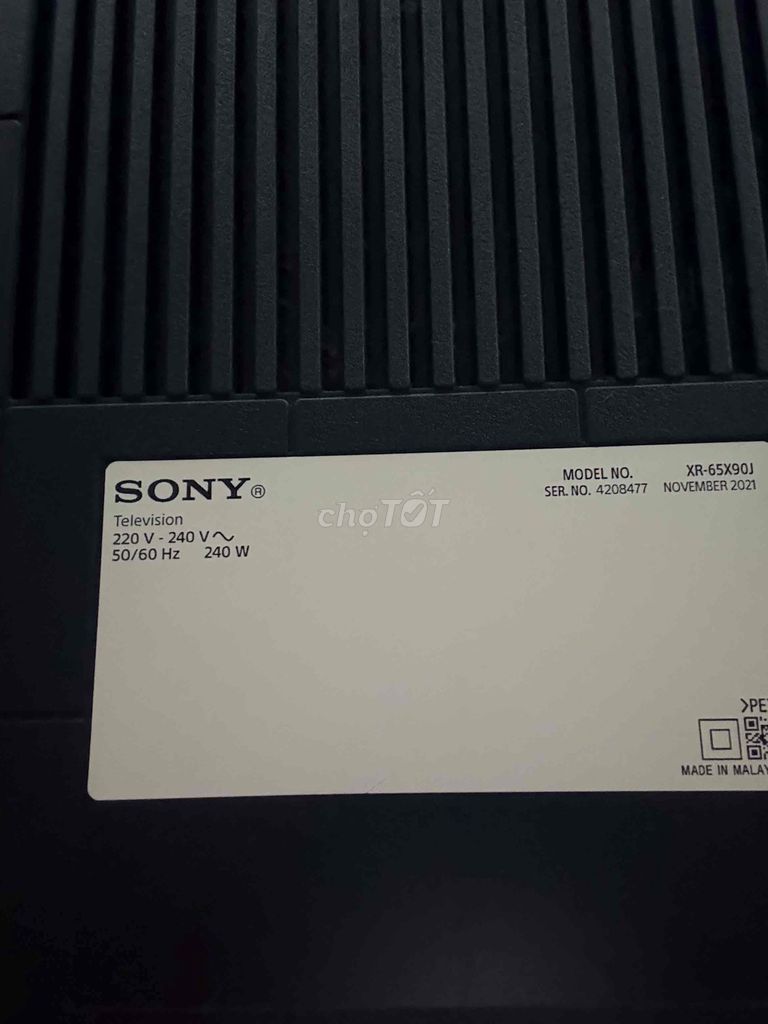 Tivi Sony XR-65X90J 4K 65 inch 11/2021. Mua bán Tivi, Âm thanh tại Quận Nam Từ Liêm Hà Nội được đăng bởi Đỗ Tuấn hình 1