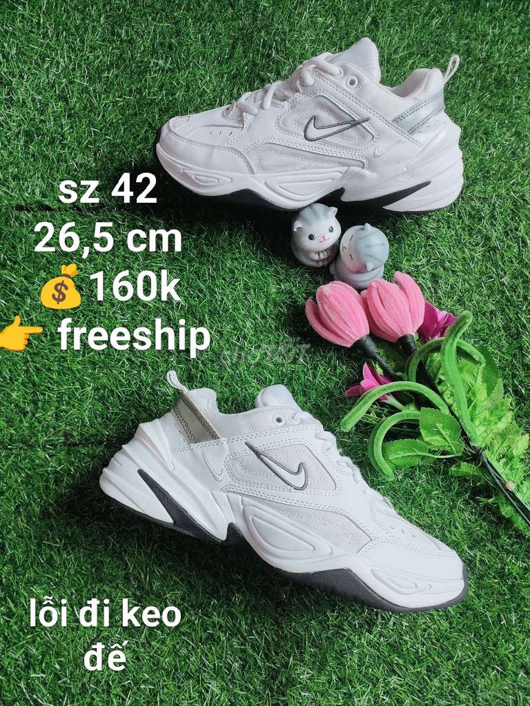 Giày thể thao Nike M2K Tekno Trắng. Mua bán Giày dép tại Thị xã Sơn Tây Hà Nội được đăng bởi Duong hình 1