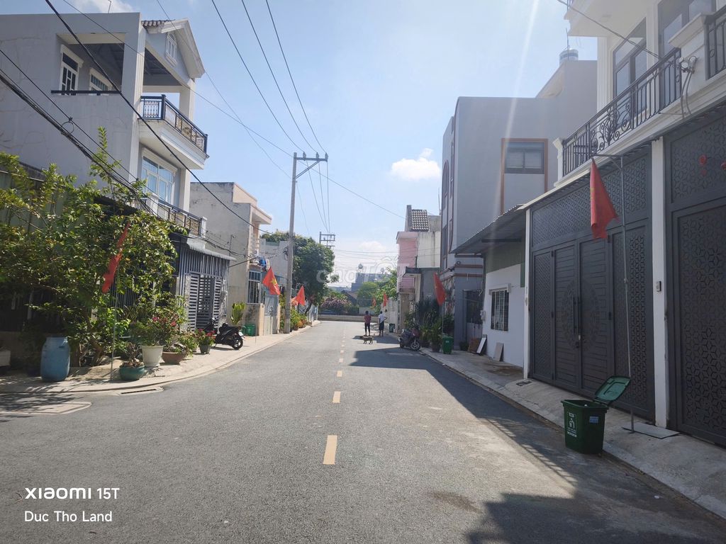 Bán đất đường nhựa 12m TX52 cạnh Sông mát mẻ, 5x23m full thổ, 50tr/m2 Đường Thạnh Xuân 52, Phường Thạnh Xuân, Quận 12, Tp Hồ Chí Minh Quận 12 Tp Hồ Chí Minh