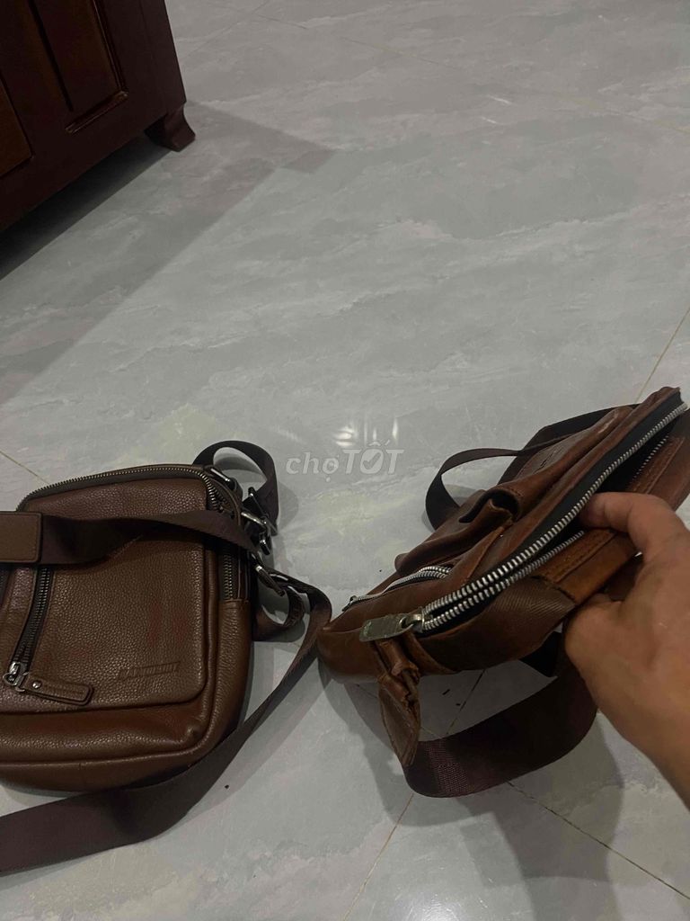 Túi đeo chéo Nam Da Nâu. Mua bán Túi xách tại Huyện Phú Vang Thừa Thiên Huế được đăng bởi Nguyễn Thế Duẫn hình 1