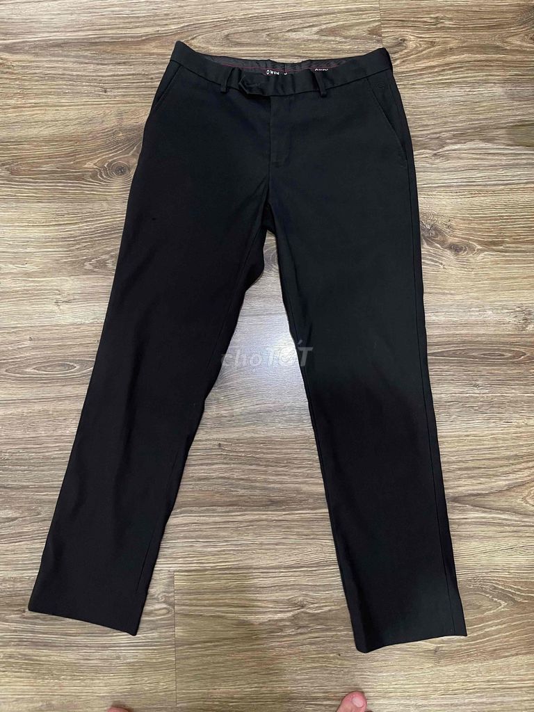 Quần tây Owen Nam đen size 30. Mua bán Quần áo tại Quận Nam Từ Liêm Hà Nội được đăng bởi Mạc Đức Nghĩa hình 1