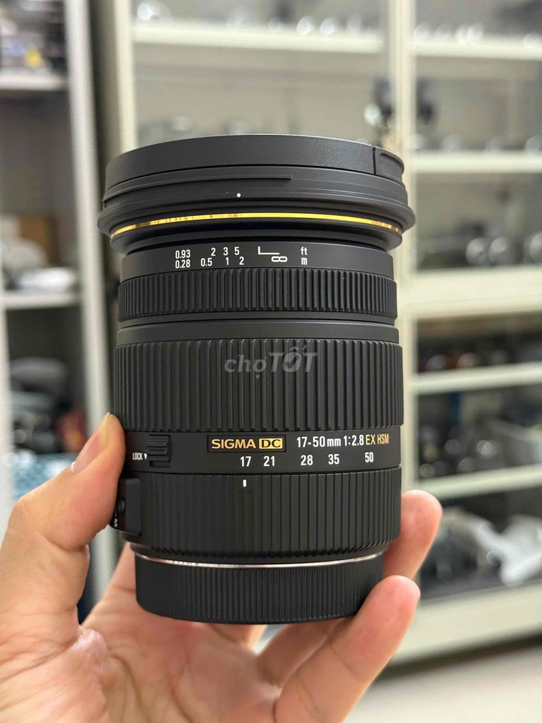 Bán Ống Kính Sigma 17-50 F2.8 Mới 99% Canon. Mua bán Máy ảnh, Máy quay tại Quận Cầu Giấy Hà Nội được đăng bởi Vũ Tiệp Camera hình 1