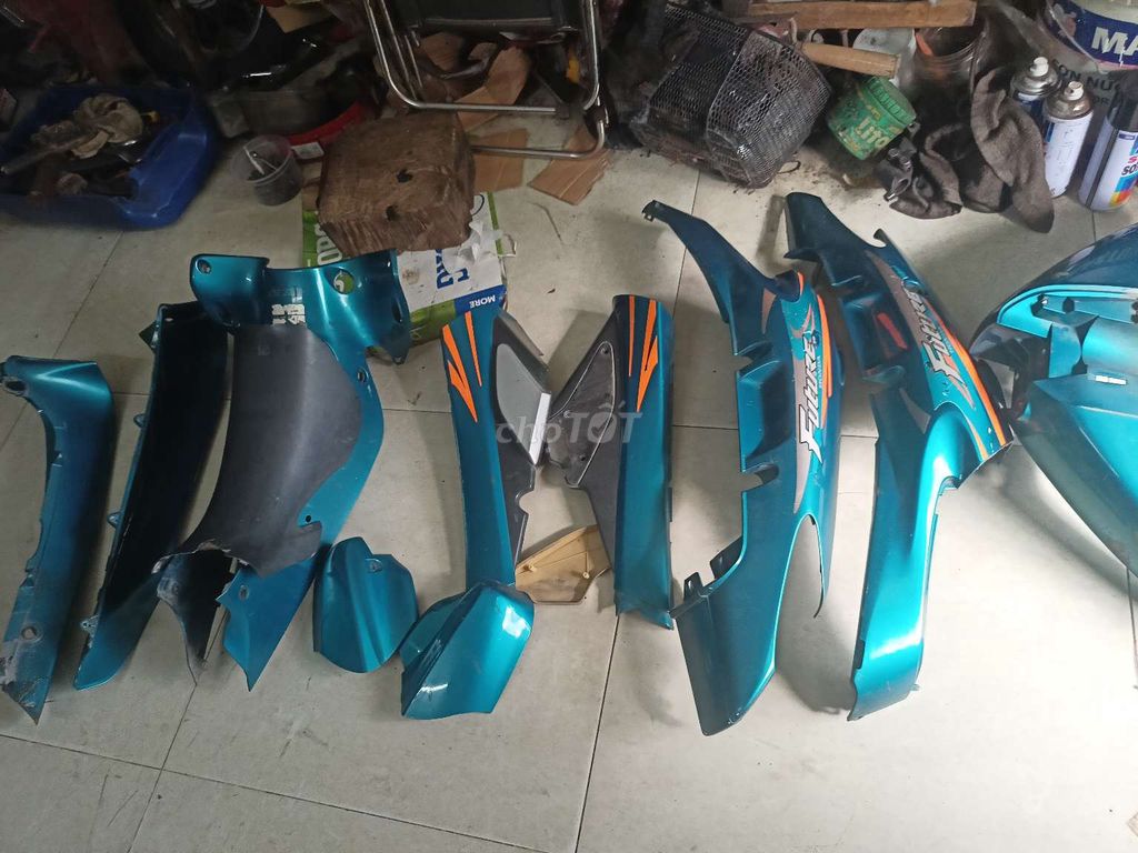 Bộ áo future xanh ngọc. Mua bán Phụ tùng xe tại Quận Tân Phú Tp Hồ Chí Minh được đăng bởi Anh Vĩ hình 1