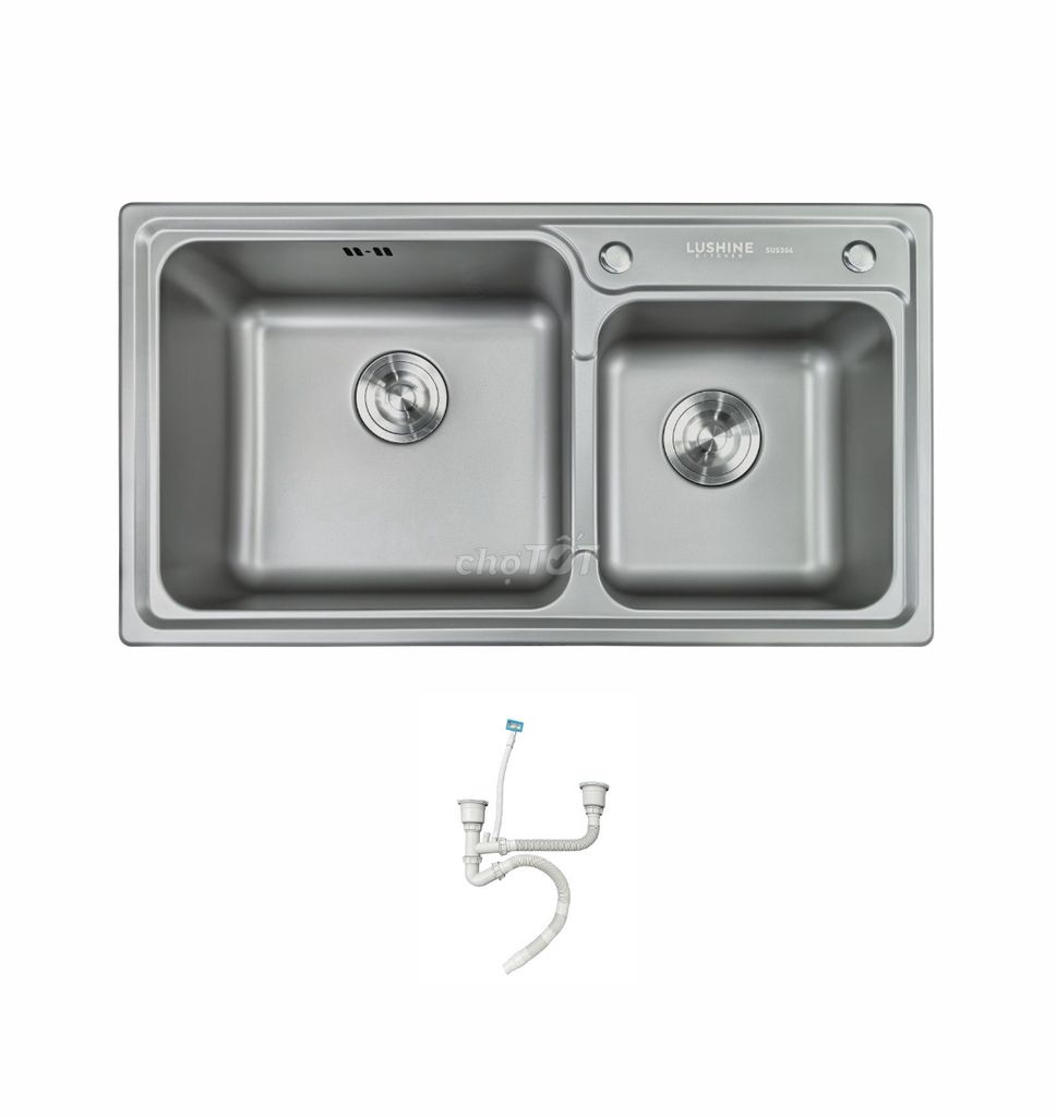 Chậu rửa chén LUSHINE D005 Inox 304. Mua bán Thiết bị vệ sinh, nhà tắm tại Huyện Chơn Thành Bình Phước được đăng bởi Nguyễn Thị Ngọc Ánh  hình 1