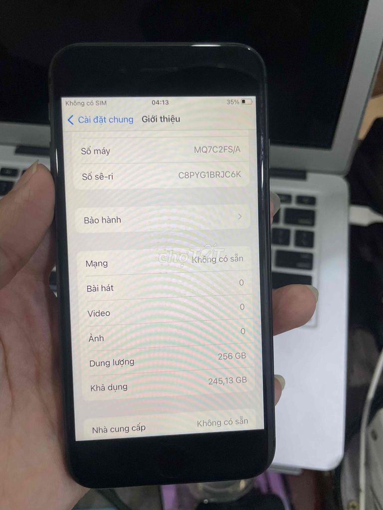 iPhone 8 256GB Đen đẹp lắm. máy zin á. Mua bán Điện thoại tại Quận Tân Bình Tp Hồ Chí Minh được đăng bởi Trần Gia Hưng hình 1