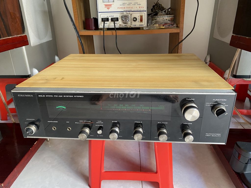Amply Columbia Solid State FM-AM. Mua bán Tivi, Âm thanh tại Thành phố Biên Hòa Đồng Nai được đăng bởi Nguyễn lập  bảng  hình 1