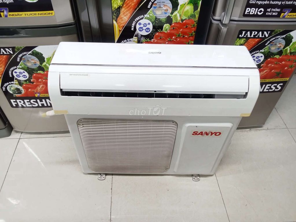 Điều hòa Sanyo 1HP. Mua bán Máy lạnh, điều hoà tại Huyện Long Thành Đồng Nai được đăng bởi Điện Máy Thanh Lý hình 1