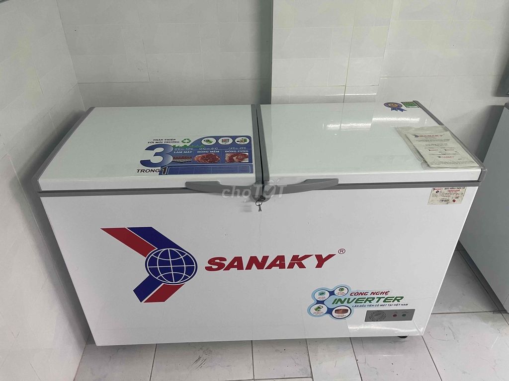 💥Thanh Lí Tủ Đông SANAKY 400L INVERTER ĐỜi MỚiii💥