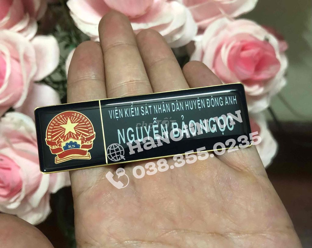 Thẻ tên Đồng Viện Kiểm Sát. Mua bán Đồ dùng văn phòng tại Huyện Thường Tín Hà Nội được đăng bởi Quảng Cáo Hà Nội In hình 1
