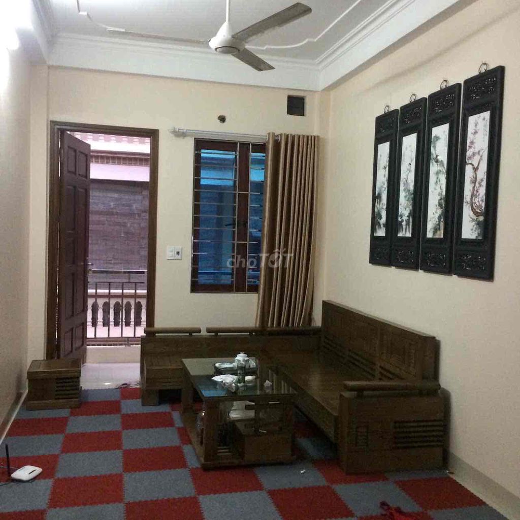 Cho thuê nhà diện tích 60m2, 5 tầng,  an ninh tốt. Ô tô đỗ cửa. - ảnh 4