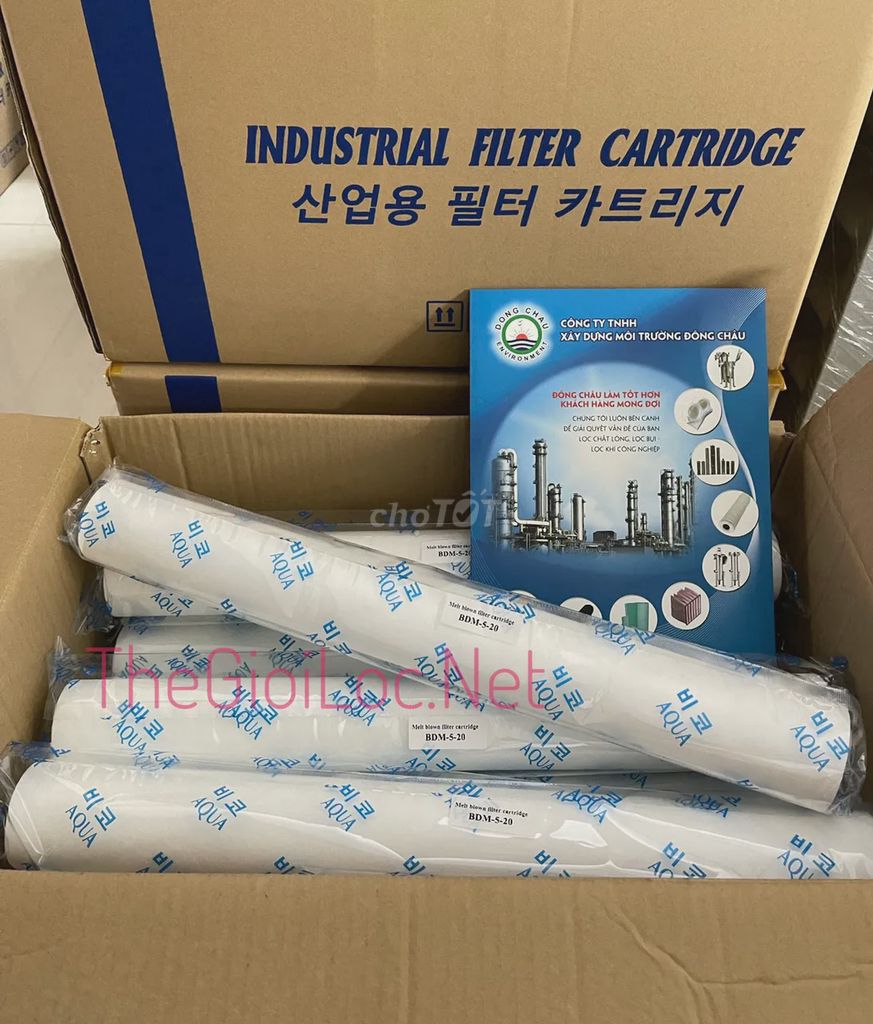 Lõi nén 1 micron 20 inch DOE Hàn Quốc (25c/thùng). Mua bán Đồ chuyên dụng, Giống nuôi trồng tại Quận Bình Thạnh Tp Hồ Chí Minh được đăng bởi Nguyễn Lộc hình 1