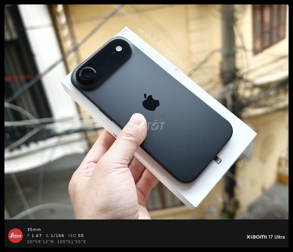 Apple iPhone Air 256GB Đen chính hãng full box. Mua bán Điện thoại tại Quận Hoàng Mai Hà Nội được đăng bởi mobilehungthinh hình 1