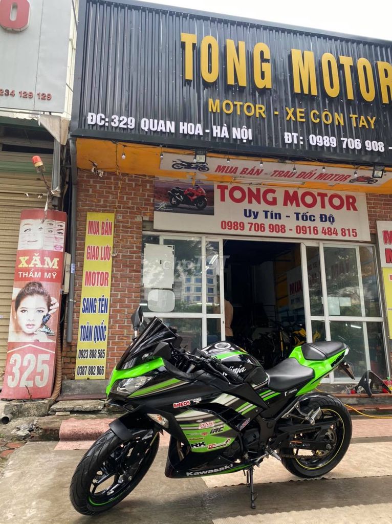 Kawasaki Ninja 300 cc. Mua bán Xe máy tại Quận Cầu Giấy Hà Nội được đăng bởi Tong motor xe may hình 3