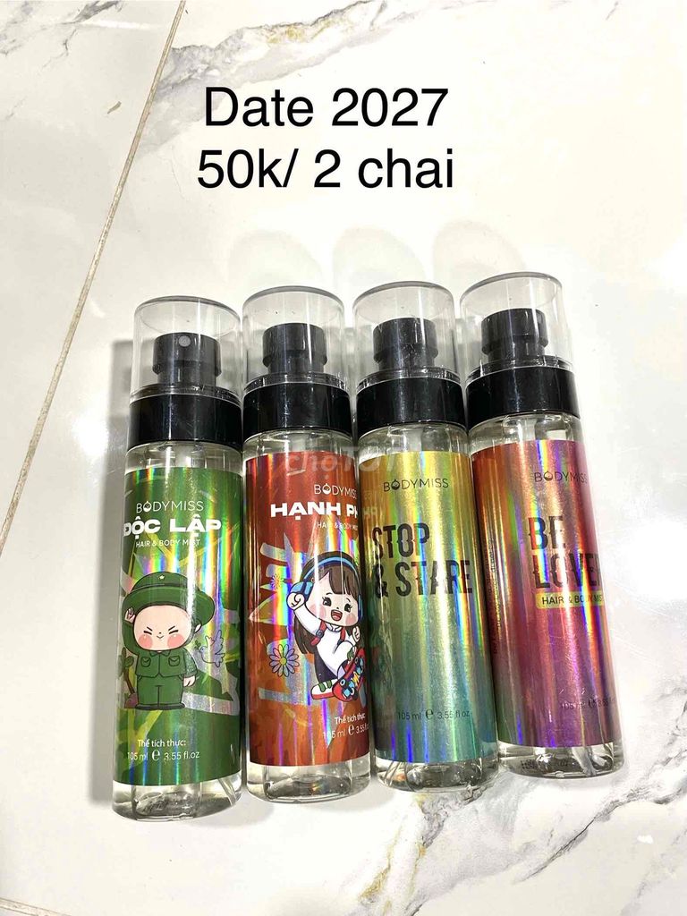 Xịt thơm toàn thân Bodymiss Nữ. Mua bán Nước hoa tại Quận Bình Thạnh Tp Hồ Chí Minh được đăng bởi Minh Thu hình 1