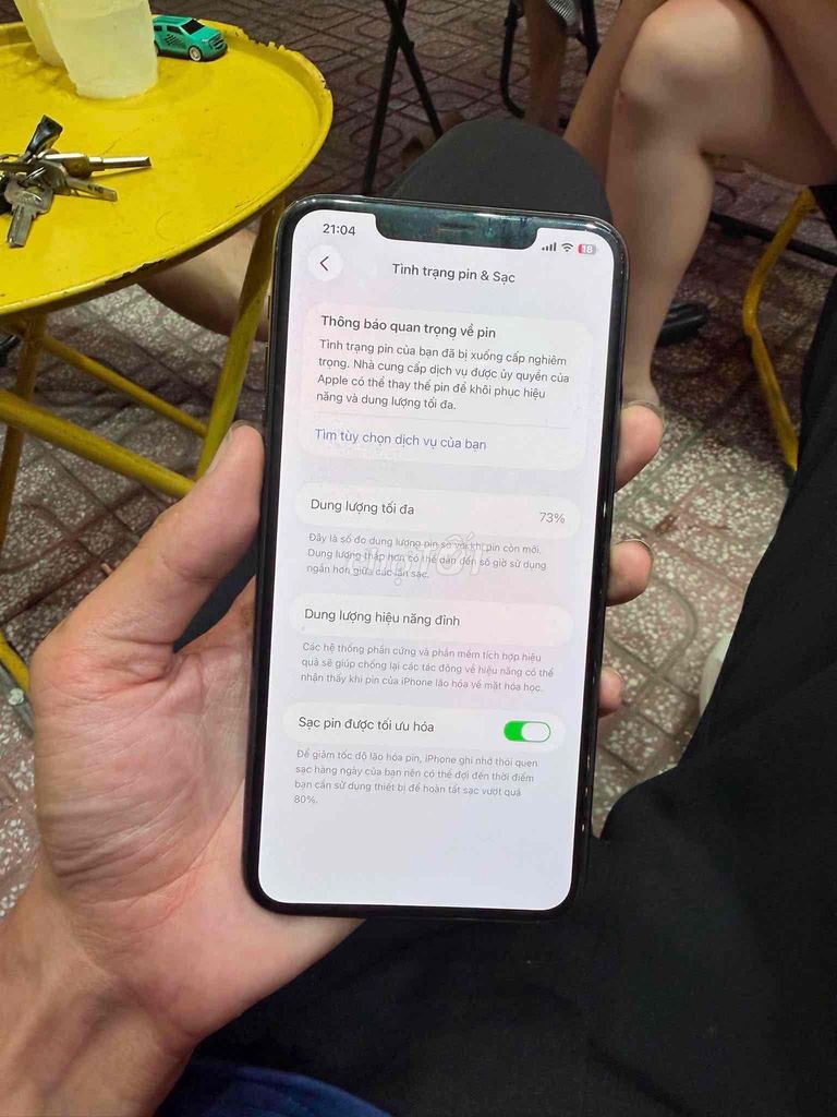 Apple iPhone 11 Pro Max Xám Đã sử dụng. Mua bán Điện thoại tại Thị xã Cai Lậy Tiền Giang được đăng bởi hihi hình 1