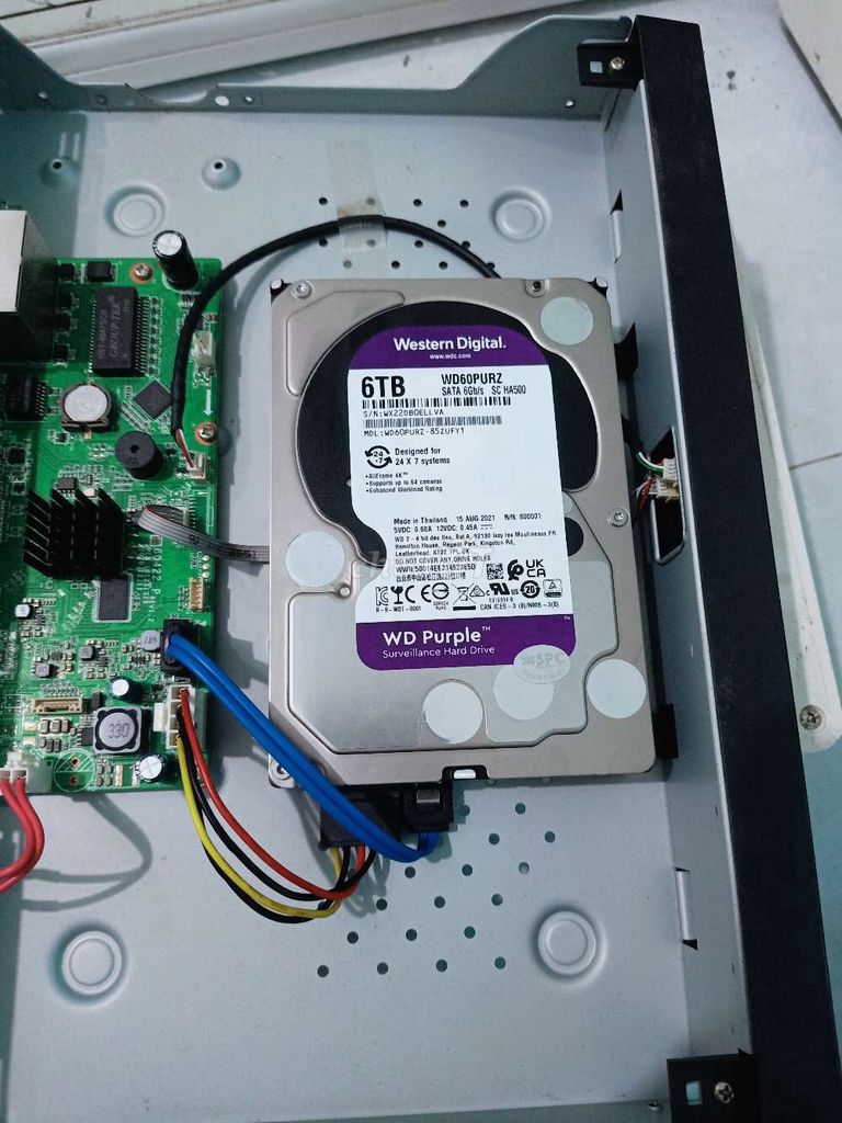 Ổ cứng Western Digital WD60PURZ 6TB. Mua bán Linh kiện (RAM, Card...) tại Huyện Sóc Sơn Hà Nội được đăng bởi Ngọ hình 1