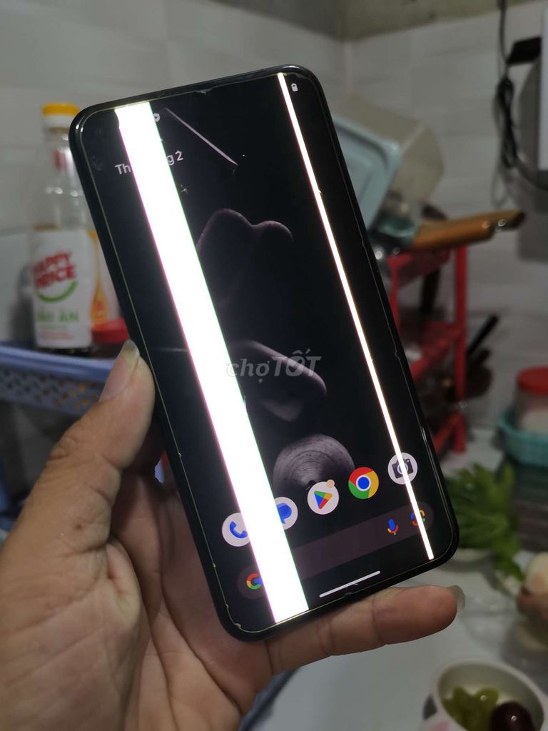 Google Pixel 5 zin hư màn, main zin, pin zin. Mua bán Điện thoại tại Quận 12 Tp Hồ Chí Minh được đăng bởi Phước Trần hình 1
