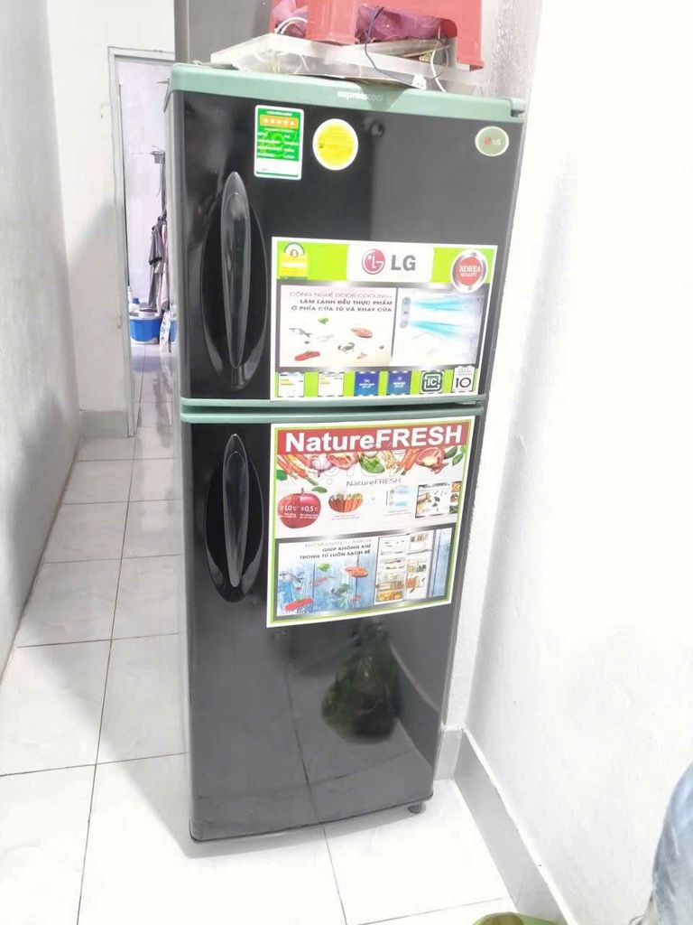 Tủ lạnh LG NatureFRESH Đen Tiết kiệm điện. Mua bán Tủ lạnh tại Quận 12 Tp Hồ Chí Minh được đăng bởi Gia Huy hình 1