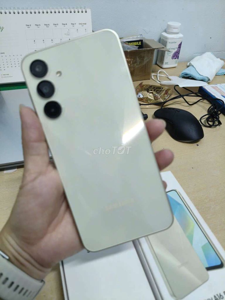 Samsung Galaxy A16 5G 128GB Vàng. Mua bán Điện thoại tại Thành phố Thuận An Bình Dương được đăng bởi Võ Điệp hình 1