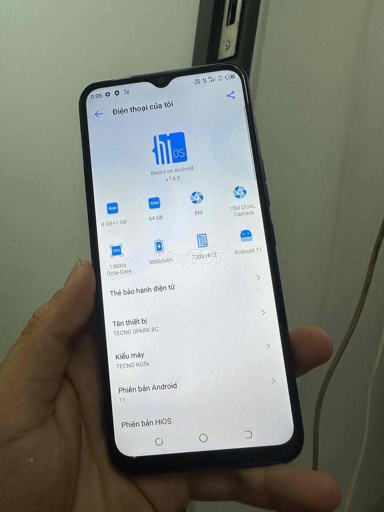 Tecno Spark 8C 4gb/64 2sim Zin lỗi wifi (4G mạnh ). Mua bán Điện thoại tại Quận 8 Tp Hồ Chí Minh được đăng bởi điện thoại giá rẻ  hình 1
