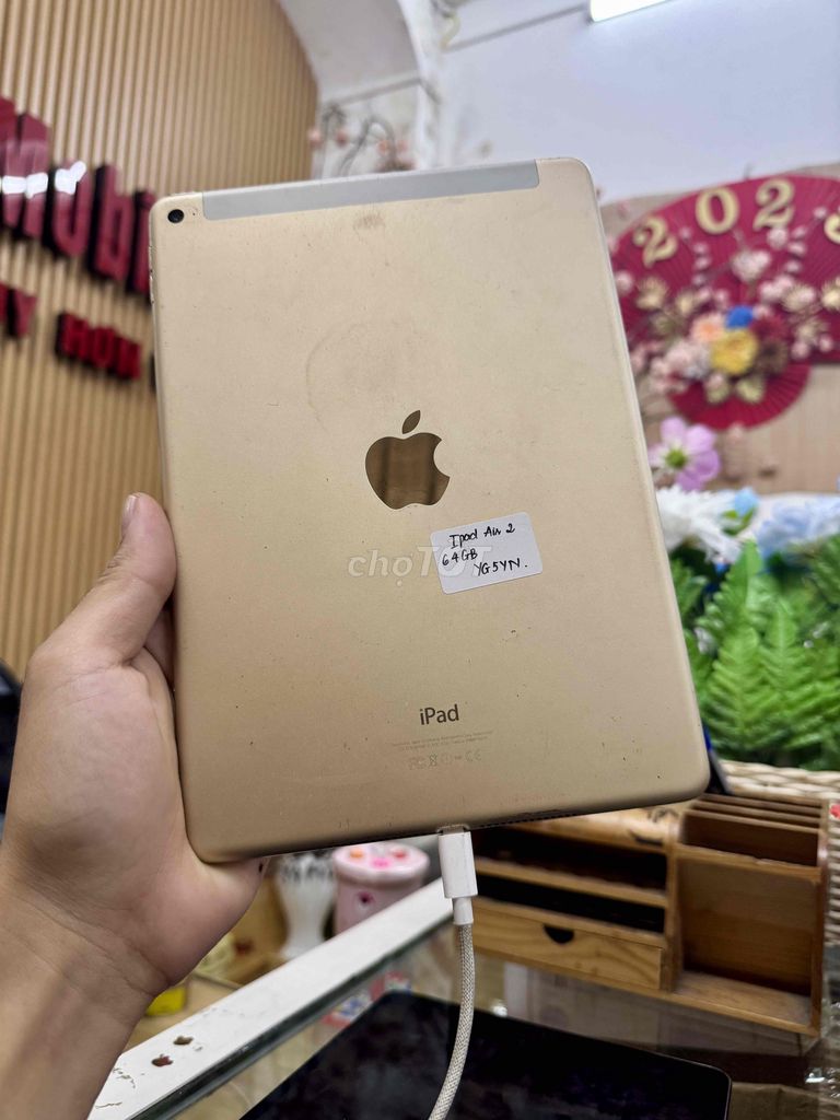 Apple iPad Air 2 64GB Vàng Đã sử dụng. Mua bán Máy tính bảng tại Quận Đống Đa Hà Nội được đăng bởi Nguyễn Đức  hình 1