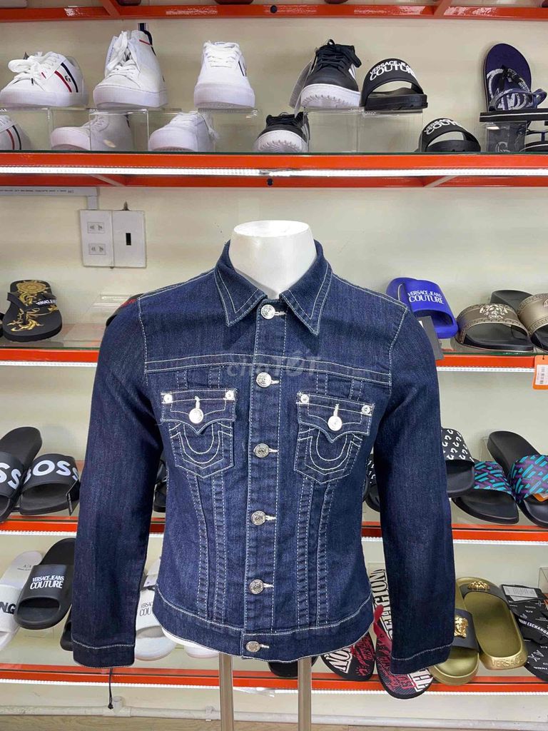 Áo khoác Jean true nam size L. Mua bán Quần áo tại Huyện Hạ Lang Cao Bằng được đăng bởi Lâm thiên đường hàng hiệu hình 1
