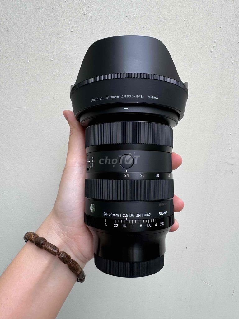 Sigma 24-70mm F2.8 DG DN II for Sony BH 2 năm mới