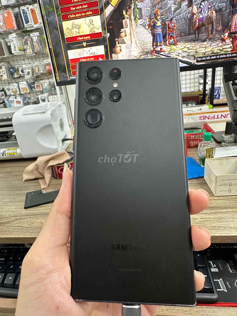 Samsung S22 Ultra 128GB Đen. Mua bán Điện thoại tại Quận Thanh Khê Đà Nẵng được đăng bởi truong dinh anh khoa hình 1