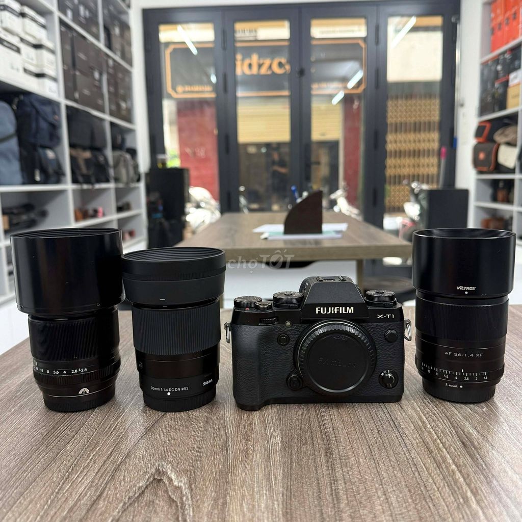 Fujifilm X-T1 & 30 F1.4 & 56 F1.4 & 60 F2.4 XF. Mua bán Máy ảnh, Máy quay tại Quận Thanh Xuân Hà Nội được đăng bởi Máy Ảnh Nguyễn Cường hình 1