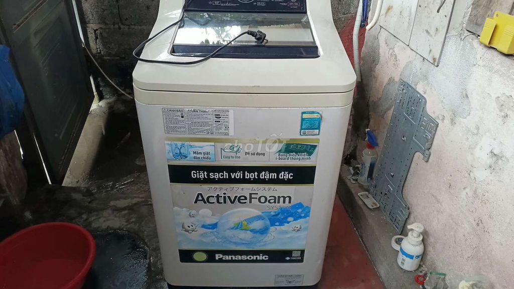 Máy giặt Panasonic 9kgTrắng ActiveFoam System. Mua bán Máy giặt tại Quận Ngô Quyền Hải Phòng được đăng bởi ĐIỆN LẠNH 469 hình 1