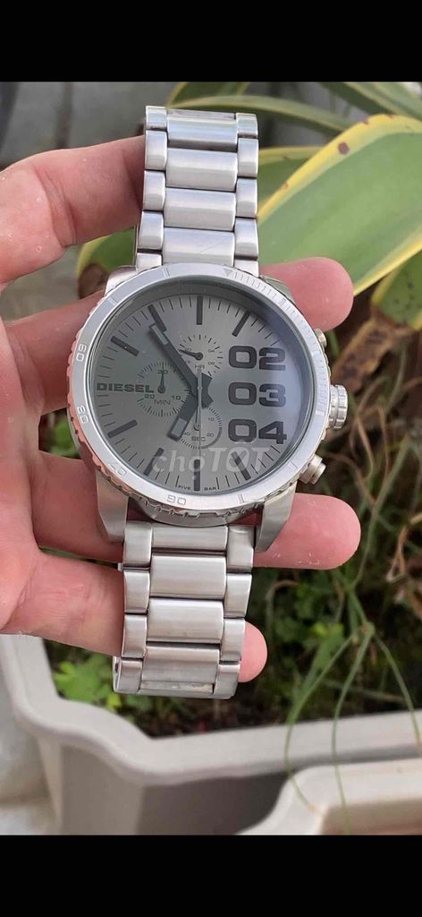 Diesel Chronograph Quartz JP Nam Xám. Mua bán Đồng hồ tại Thành phố Nha Trang Khánh Hòa được đăng bởi Sang Nguyen hình 1