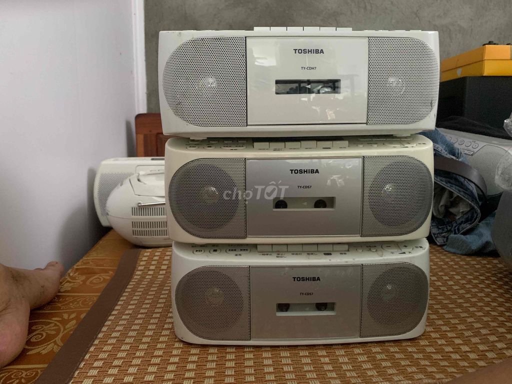 Đài Toshiba CD/Cassette/FM nội địa  Nhật Bản. Mua bán Tivi, Âm thanh tại Huyện Thanh Trì Hà Nội được đăng bởi Kiên hình 1