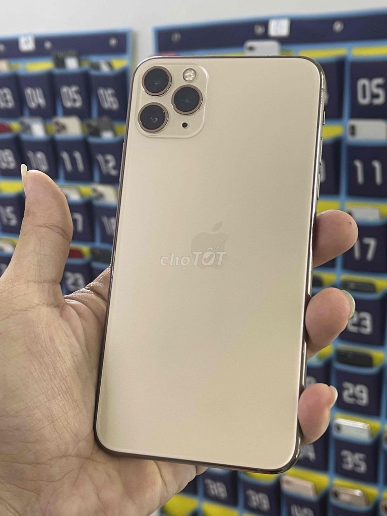 iPhone 11 Pro Max 256GB Vàng. Mua bán Điện thoại tại Quận 4 Tp Hồ Chí Minh được đăng bởi Quốc Đạt 888 hình 1