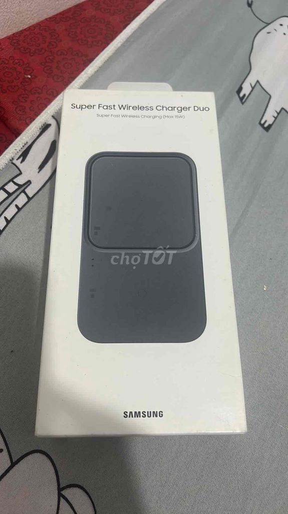 Sạc không dây Samsung Super Fast 15W Xám. Mua bán Phụ kiện (Màn hình, Chuột...) tại Quận 1 Tp Hồ Chí Minh được đăng bởi bao tran le ha hình 1