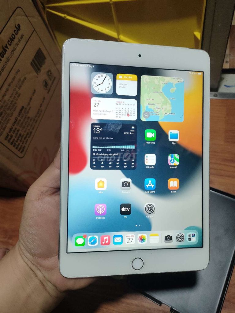 thanh lý  iPad mini 4 16GB có sim. Mua bán Máy tính bảng tại Quận 10 Tp Hồ Chí Minh được đăng bởi Lelam hình 1