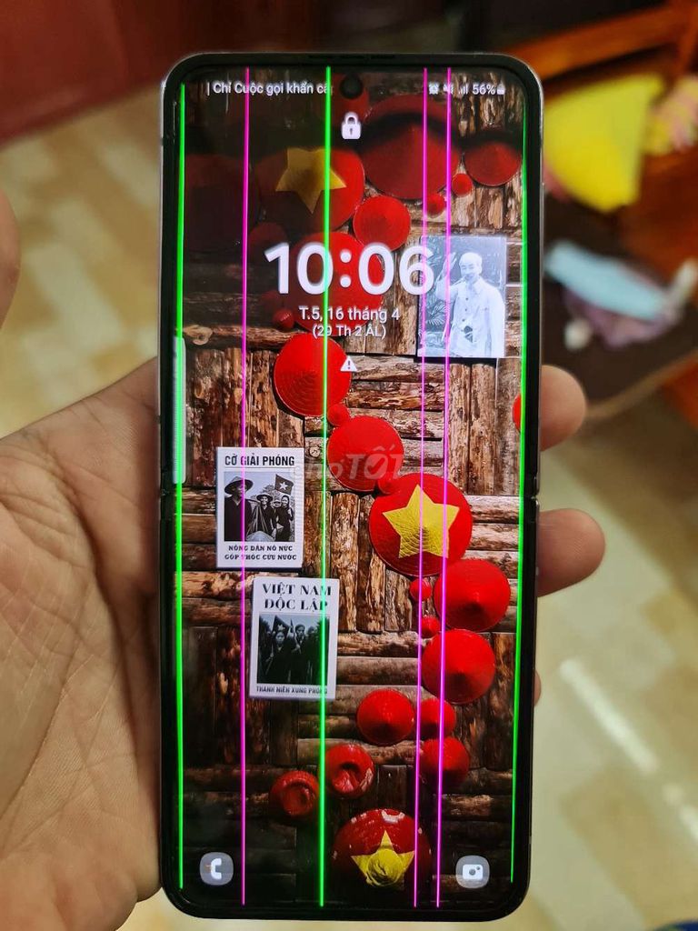 Samsung Galaxy Z Flip4 512GB Tím. Mua bán Điện thoại tại Huyện Hóc Môn Tp Hồ Chí Minh được đăng bởi Nguyễn Hồ Hoài Bảo hình 1