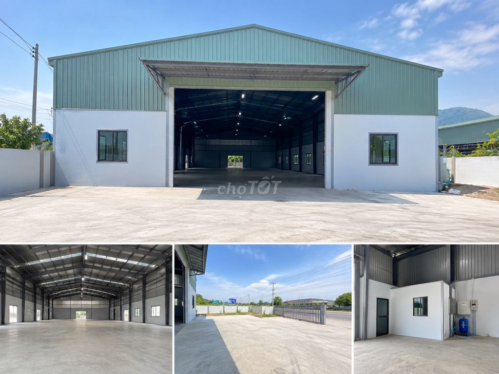 CHO THUÊ NHÀ KHO 750M² – MẶT TIỀN QUỐC LỘ – GIÁ CHỈ 40 TRIỆU/THÁNG