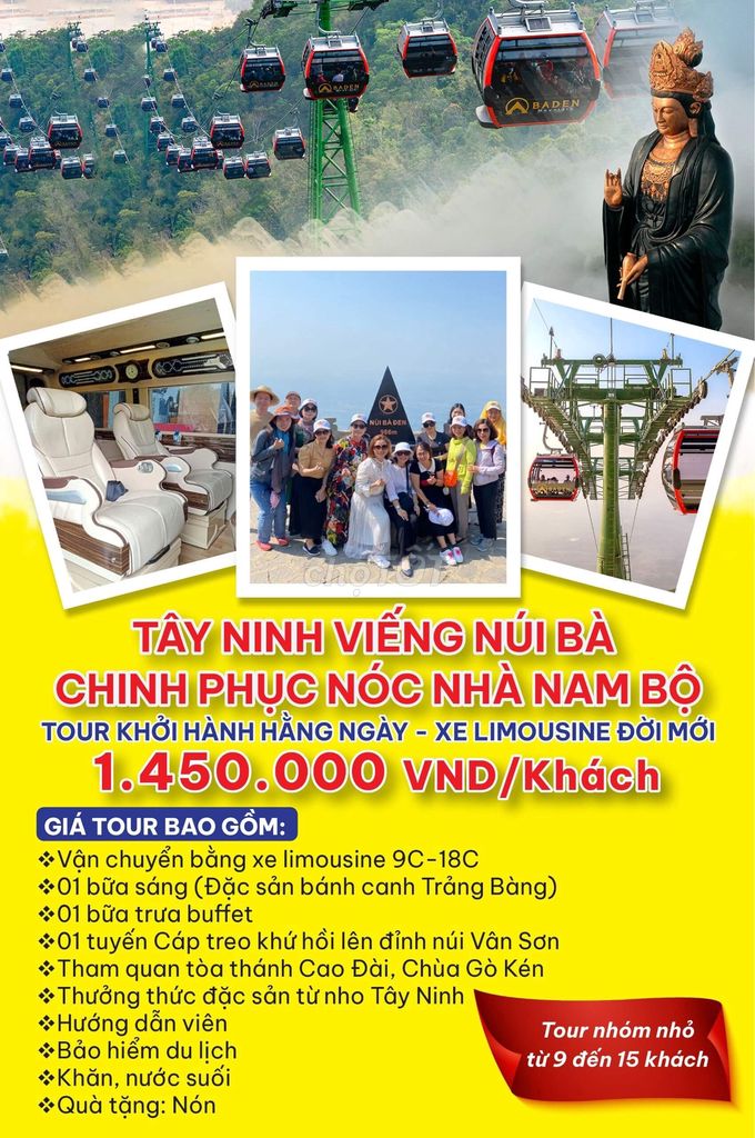 Tour Tây Ninh 1 Ngày