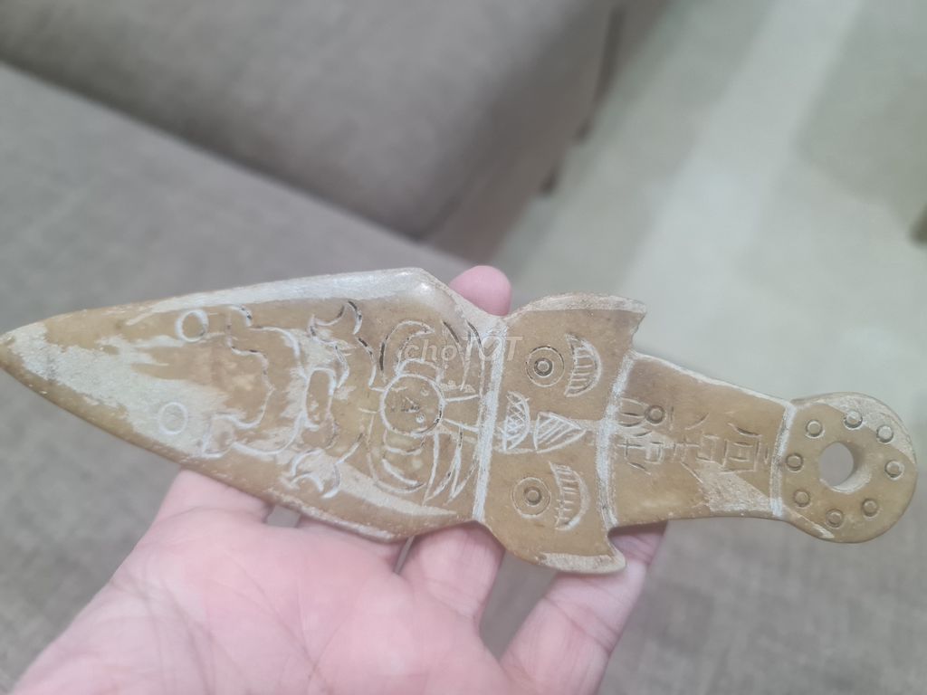 THANH CỔ BẰNG NGỌC CỦA NGƯỜI XƯA TRẠM TRỔ TINH VI. Mua bán Đồ sưu tầm, đồ cổ tại Quận Cầu Giấy Hà Nội được đăng bởi Đức Sang hình 5