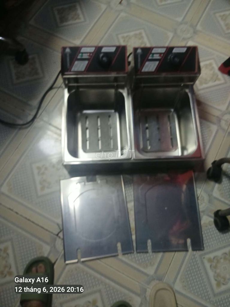 Bếp chiên điện Inox kinh doanh ăn uống mới. Mua bán Bếp, lò, đồ điện nhà bếp tại Quận 8 Tp Hồ Chí Minh được đăng bởi Hồng Dũng Nguyễn hình 1