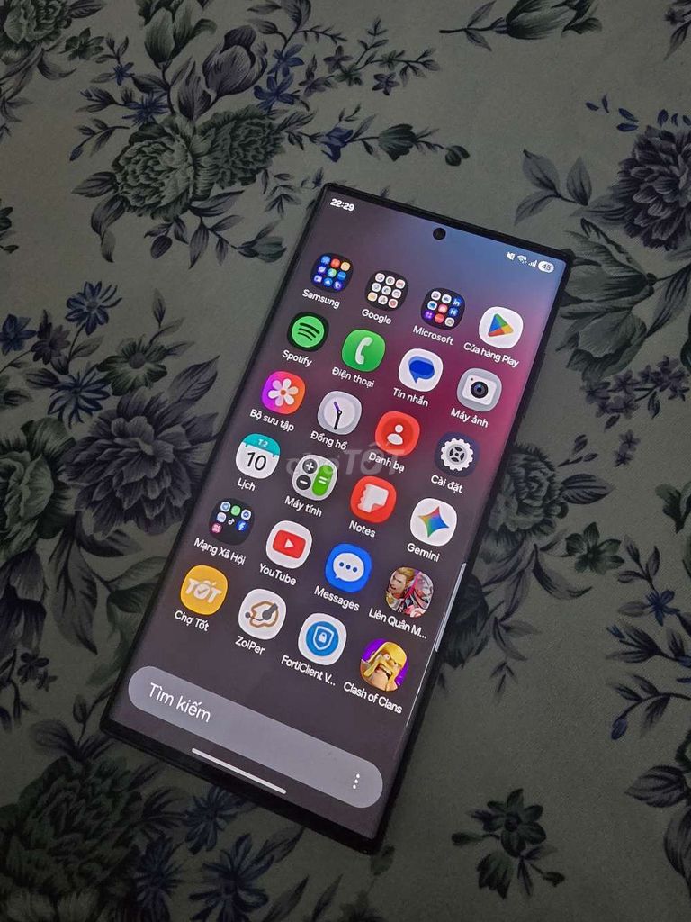 Samsung S22 Ultra 128GB Tím Like New. Mua bán Điện thoại tại Quận 8 Tp Hồ Chí Minh được đăng bởi Hồ Hoàng Thanh Nhã hình 1